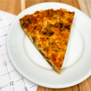 Quiche de Cogumelos